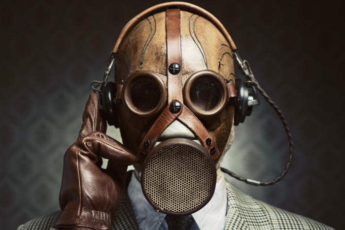 intro toxic boss gas mask