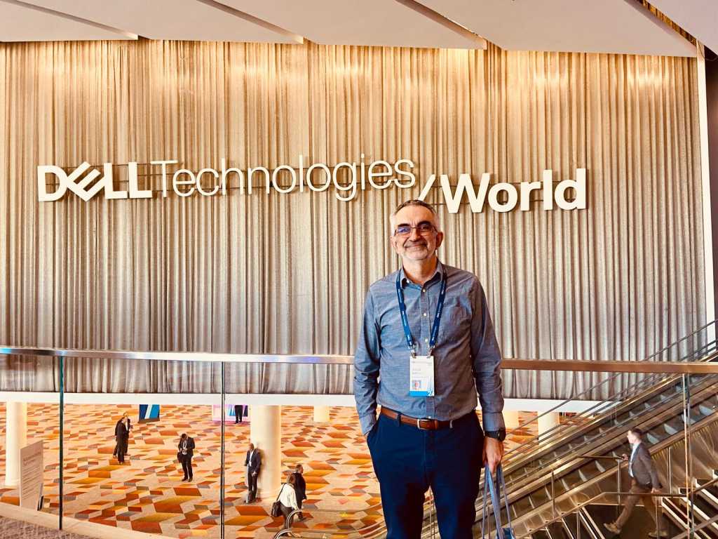 Gonçal Badenes, CIO de la UAB, durante el Dell Technologies World en el que estuvo presente CIO España.