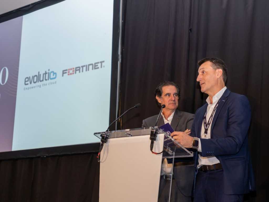 Jacinto Cavestany (Evolutio) y Acacio Martín (Fortinet)