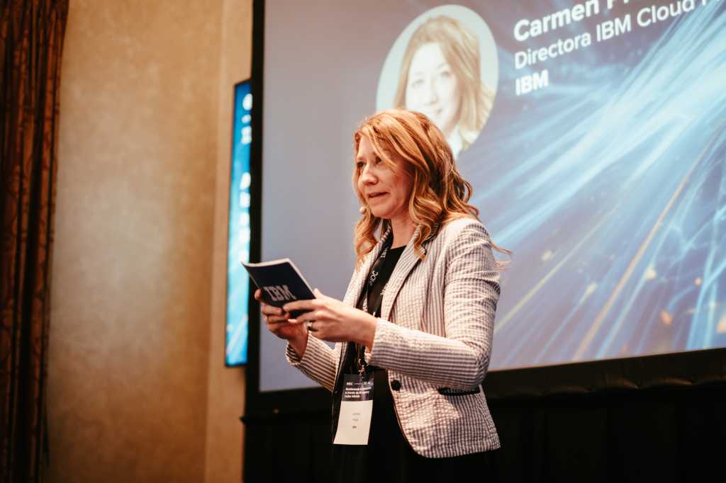 Carmen Prada, directora de la plataforma cloud de IBM para España, Portugal, Grecia e Israel