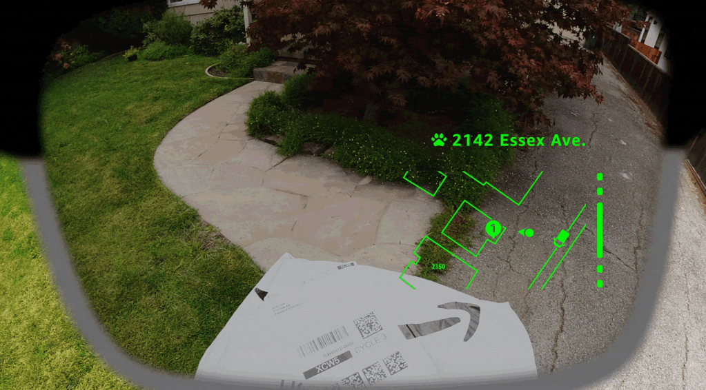 Amazon Smart Delivery Glasses