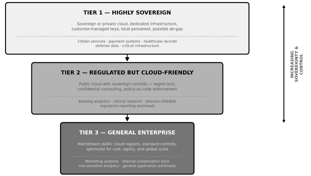 Figure 2: Hybrid sovereign architecture model.
